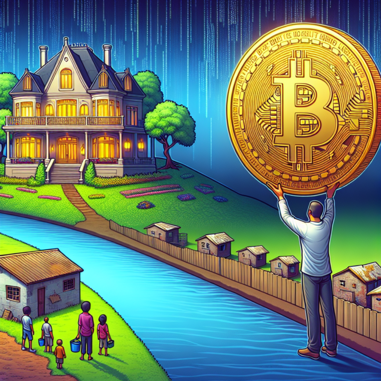 The gap between rich and poor widens even more with Bitcoin