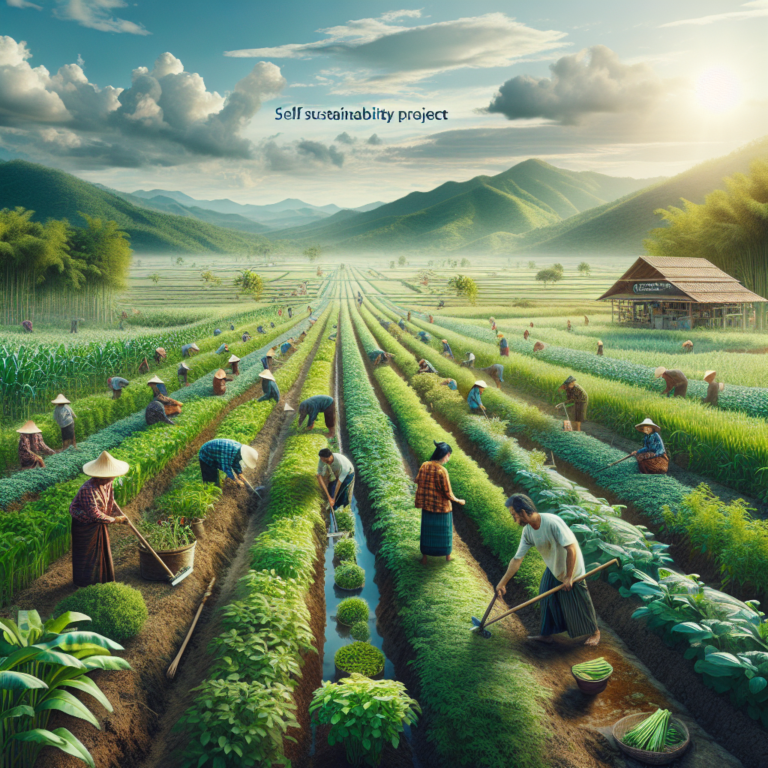 Thai888 Foundation Self sustainability project Thailand organic Farmers