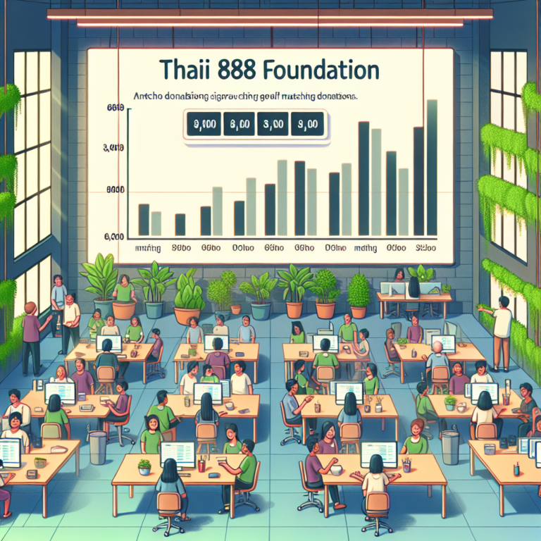 Thai888 Foundation and matching donations